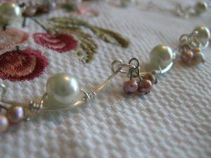 Pearl and mauve necklace ~ The Crown Jewels by queenoscots